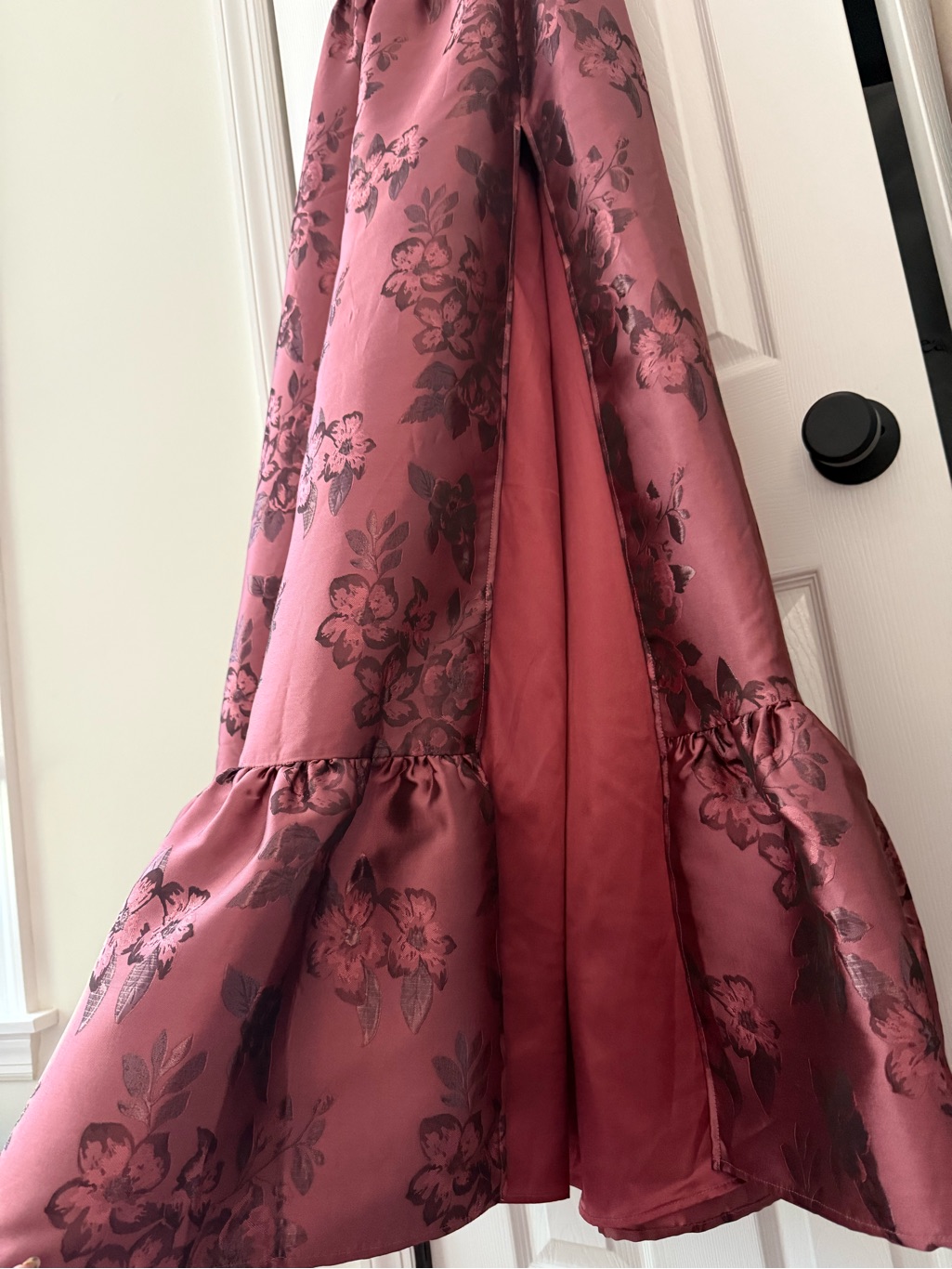 V. Chapman Regina Strapless Gown Deco Rose Bouquet Floral New With Tags — image 7 of 8
